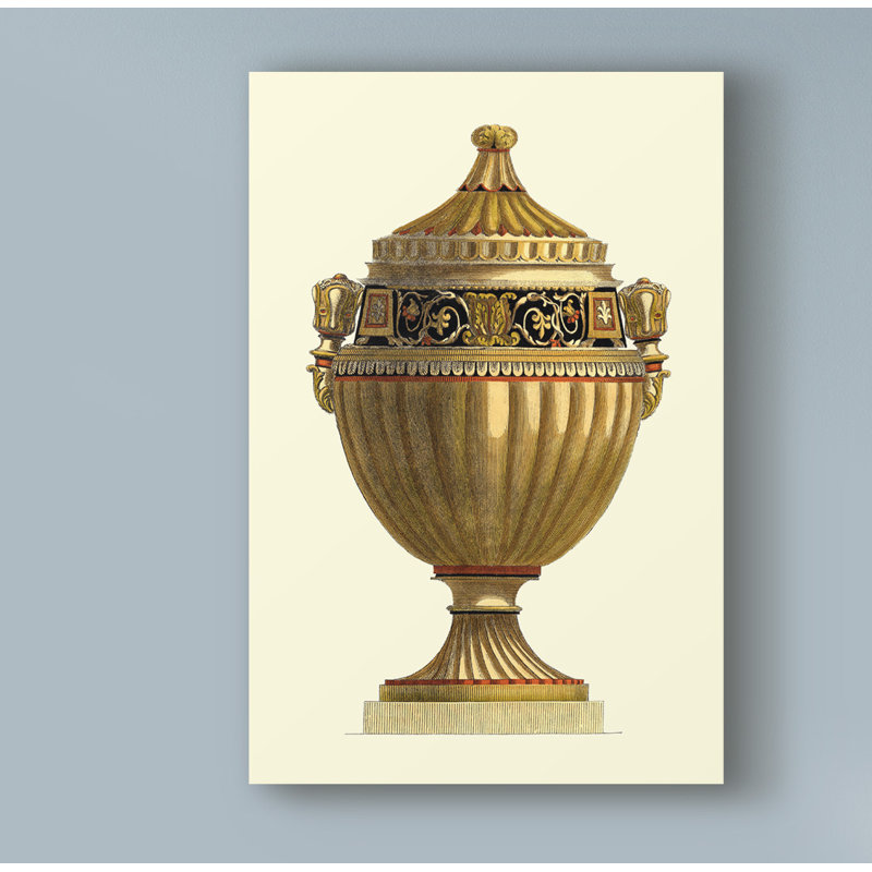 « empire urn iv », reproduction d’impression sur toile tendue, H 47 po x l 30 po x P 2 po