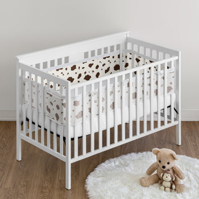 Wild West Cowboy Print Sweet Jojo Designs + BreathableBaby Breathable Mesh Crib Liner