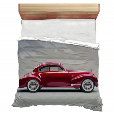 Vintage Car Transportation Comforter