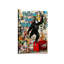 16x24 Graffiti Street Art Gorilla Canvas Wall Decor Urban Pop Funny Picture Monkey Framed Gallery Street Posters Teen Boys Bedroom Pictures Kids Room Prints Men Office Home Decoration