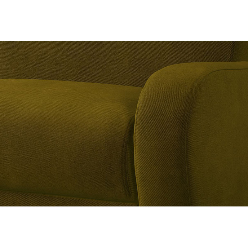 Jay-Be® Deco Snuggler Sofa Bed with e-Sprung™ Mattress - Luxe Velvet, Mink