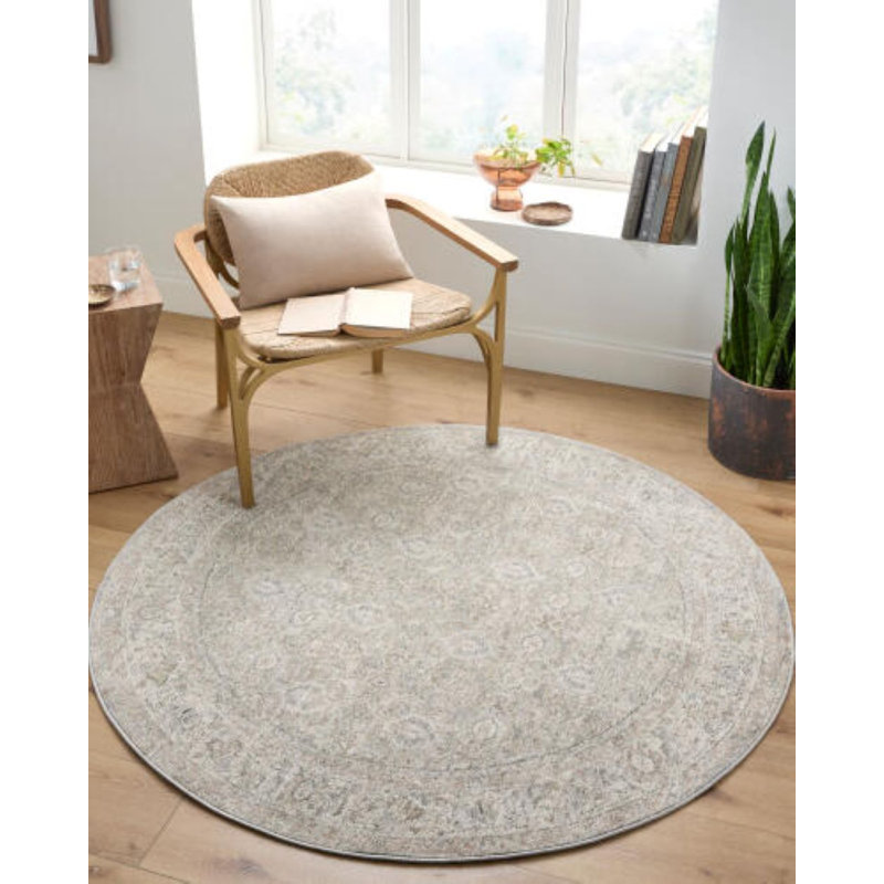 Poetry Area Rug, Round 5'3"