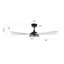 Ventilateur de plafond standard à DEL à 5 pales Ahriya avec télécommande et ensemble d'éclairage inclus-78297191-28156515