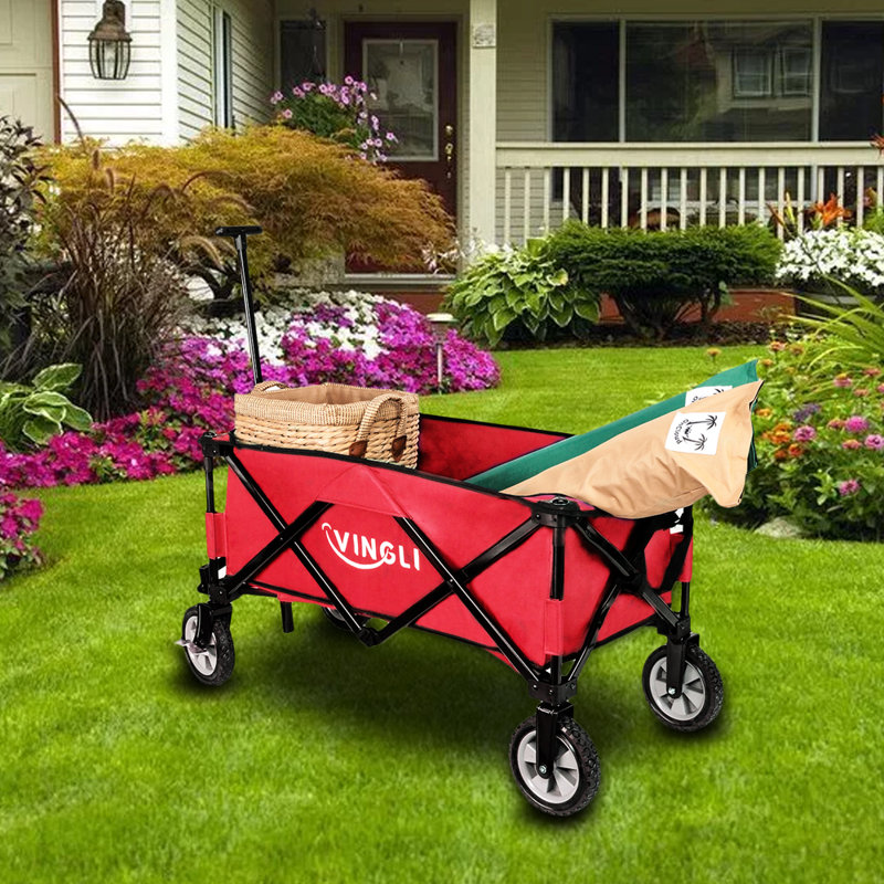 Chariot de chariot pliable en acier