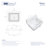 Mason 24" x 19" High-Back Farmhouse Laundry Sink, Vitreous China Wall-Mount Utility Sink
