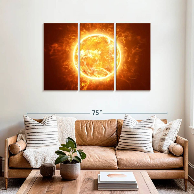 Oberle Scorching Sun, 36" H x 57" W