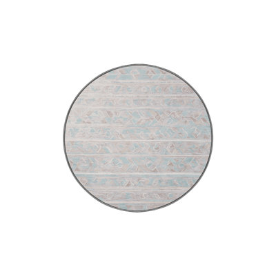 Machine Washable Gray Area Rug
