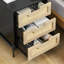 48.3cm W Metal Bedside Table