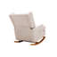 Chaise berçante confortable avec capitonnage pour le salon-1799984047