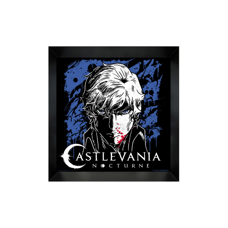 Affiche encadrée Castlevania Nocture- Richter 12 x 12