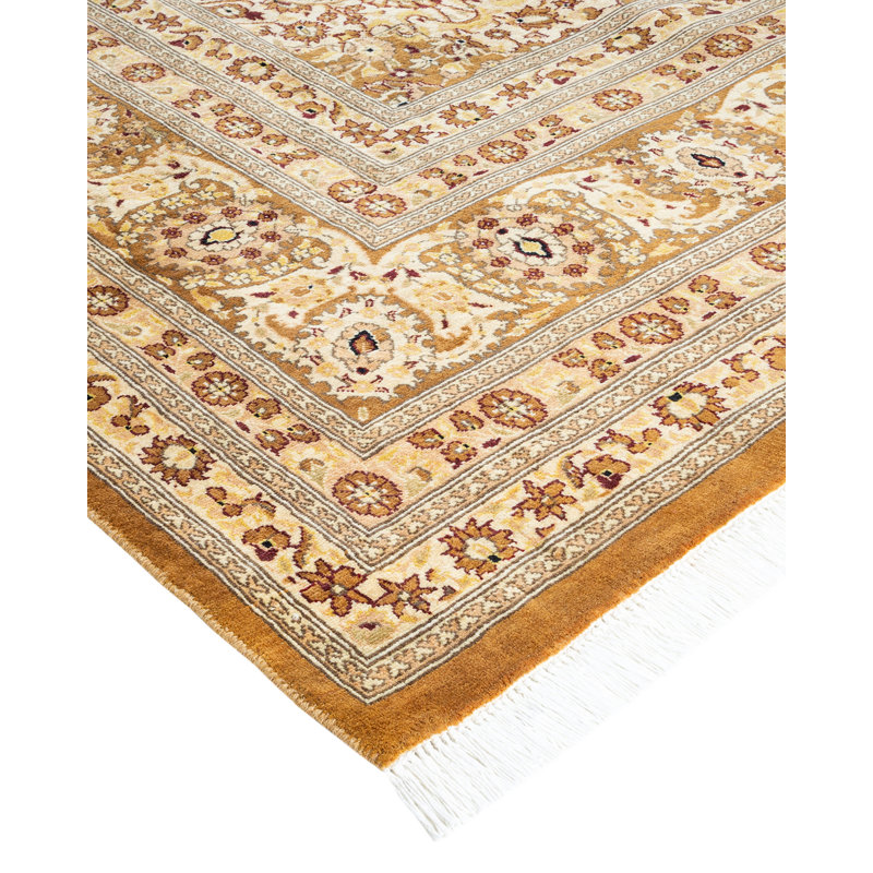 Classic One-of-a-Kind 6'1" X 9'6" Hand Knotted Area Rug