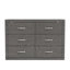 Commode double 6 tiroirs l 46,45 po Avigail-953173673