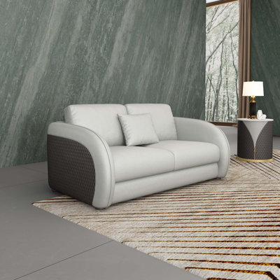 Noir Upholstered Loveseat