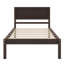 Lit plateforme minimaliste en bois avec tête de lit et sommier à lattes, sans sommier tapissier.-1878213027-1878213037