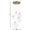 Lustre 5 lumières en laiton naturel Jensi-410163170