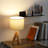 David-James Solid Wood Tripod Table lamp-2074736732