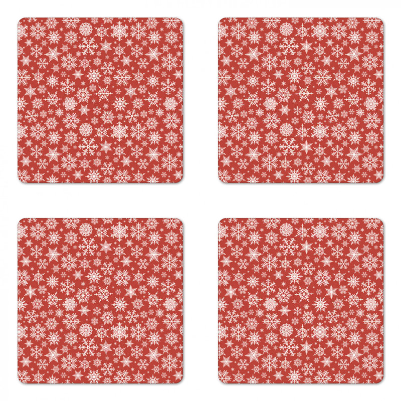 Square 4 Piece Coaster Set