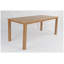 Table de salle à manger d'extérieur 68,9 pouces au fini teck, table de patio rectangulaire pour le jardin HiPS