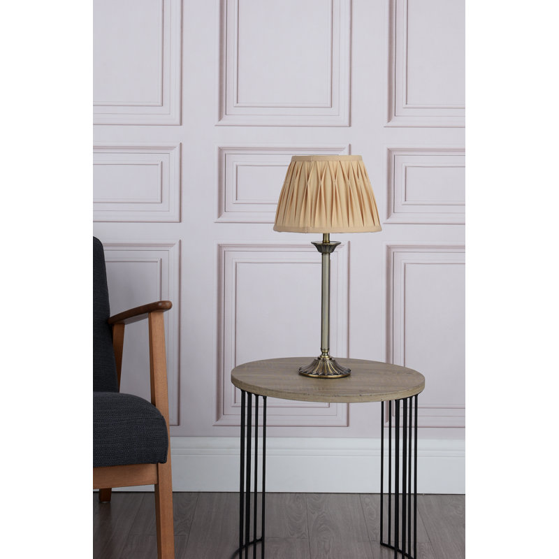 Belvidere Metal Buffet Lamp, Antique Brass