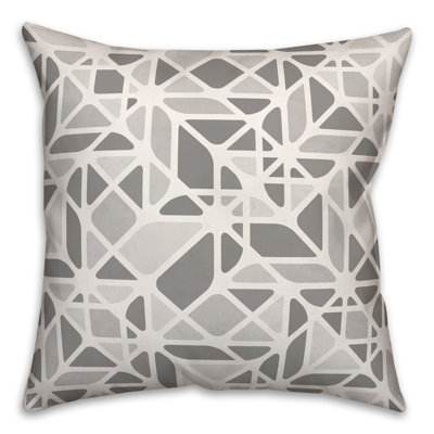 Abstract Outdoor Throw Pillow