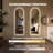 65" X 21" Arch Design LED Full Length Mirror ,Dimmable,  High Definition & Explosion-Proof, Full-Length Standing Or Wall-Mounted