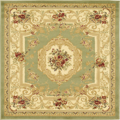 Floral Area Rug