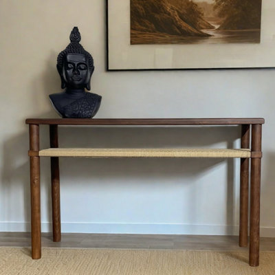 Retro Solid Wood Console Table