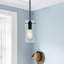 Luminaire suspendu cylindrique 1 lumière