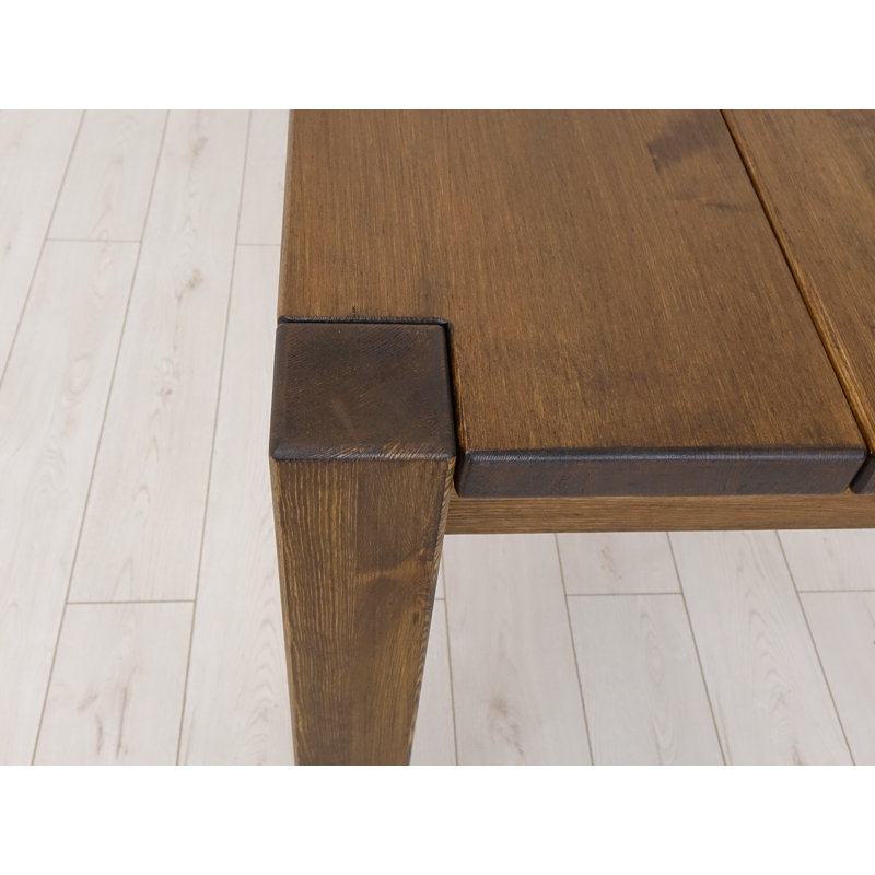 Desmon Pine Solid Wood Dining Table, 160cm - 90cm W x 78cm D