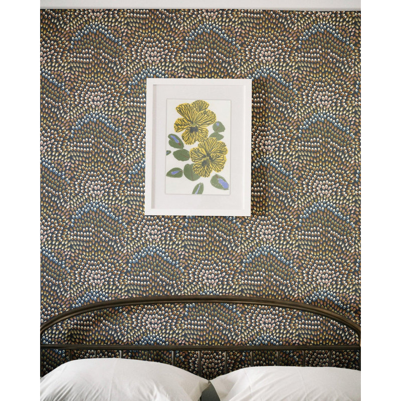 Jandaya Wallpaper, Black Starling, Premium Paper, Non-pasted