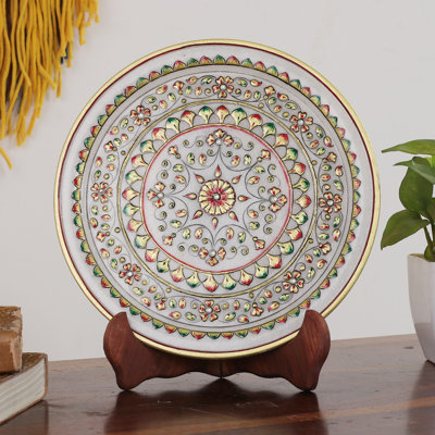  Handmade Marvels Of Spring Marble Decorative Plate
