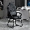 Chaise de salle d'attente empilable avec structure en métal