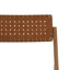 Enprise 46cm H Folding Side Chair in Brown