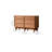 Cherry Wood Storage Entry Cabinet 47.2 " W 6 - Drawer Dresser