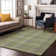 Premium Machine Washable Cerrito AMF563 Green Rug