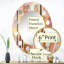 Bolete - Miroir mural moderne ovale-1882936583