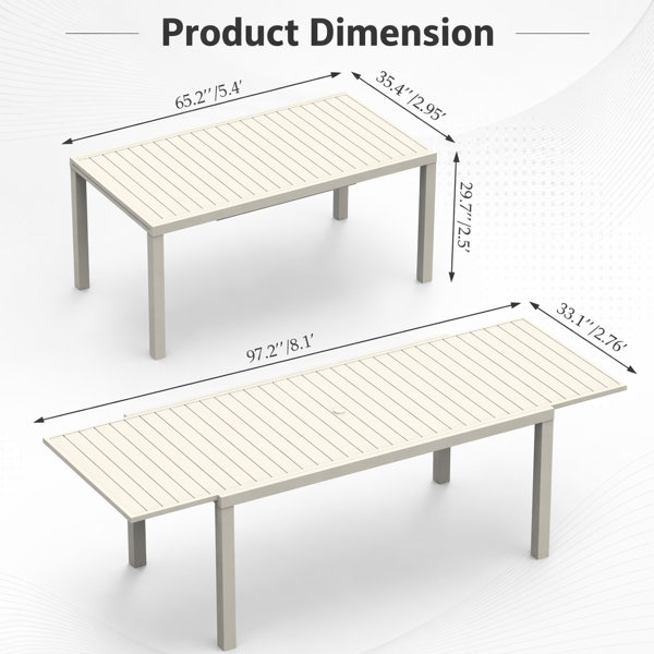 Dimensions du produit