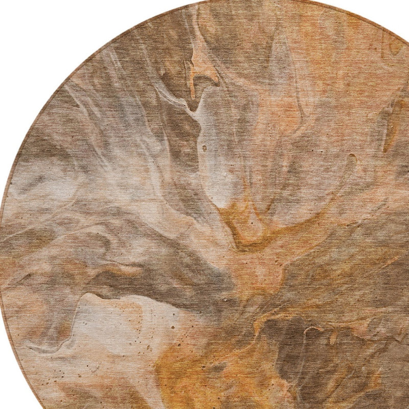 Tapis rond 8 po