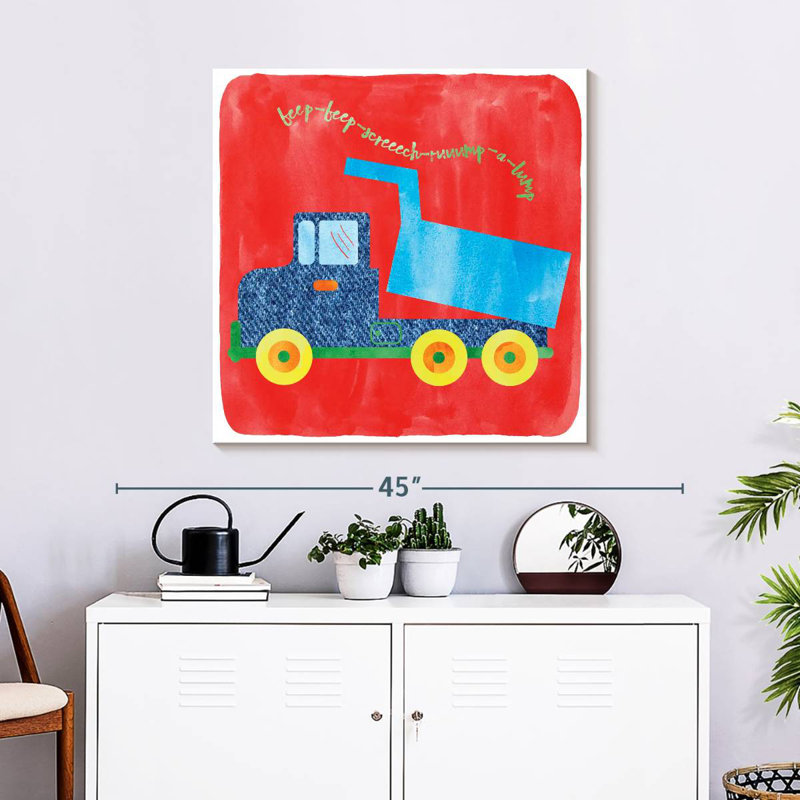 Ashelle Dump Truck, 30" H x 30" W