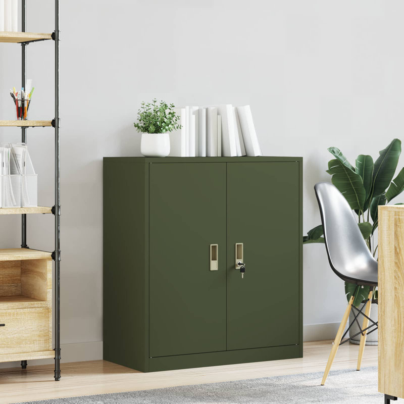 Storage Cabinet, Olive Green