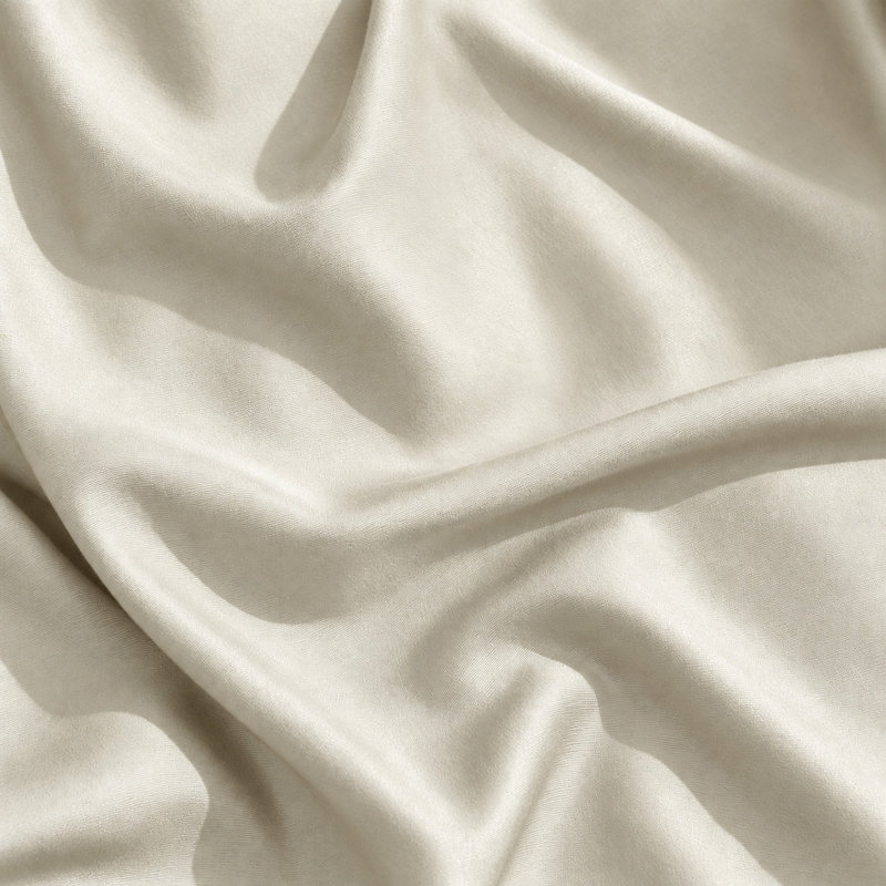 Ensemble de draps 3 pièces en coton pour lit simple, draps respirants et rafraîchissants, literie douce inspirée des hôtels, draps couleur crème de luxe avec bonnet profond de 40 cm, infroissables et faciles d'entretien.