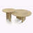 Exquisite Natural Marble Coffee Table Set, Blending Style and Functionality for a Sophisticated Living Space.