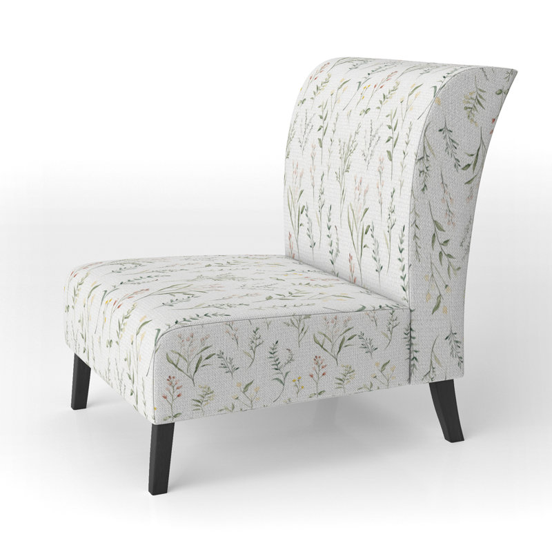 Fauteuil de chambre Country Farmhouse, Pantoufle sans accoudoirs