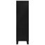 Armoire industrielle en acier noir 35,4 po x 15,7 po x 55,1 po
