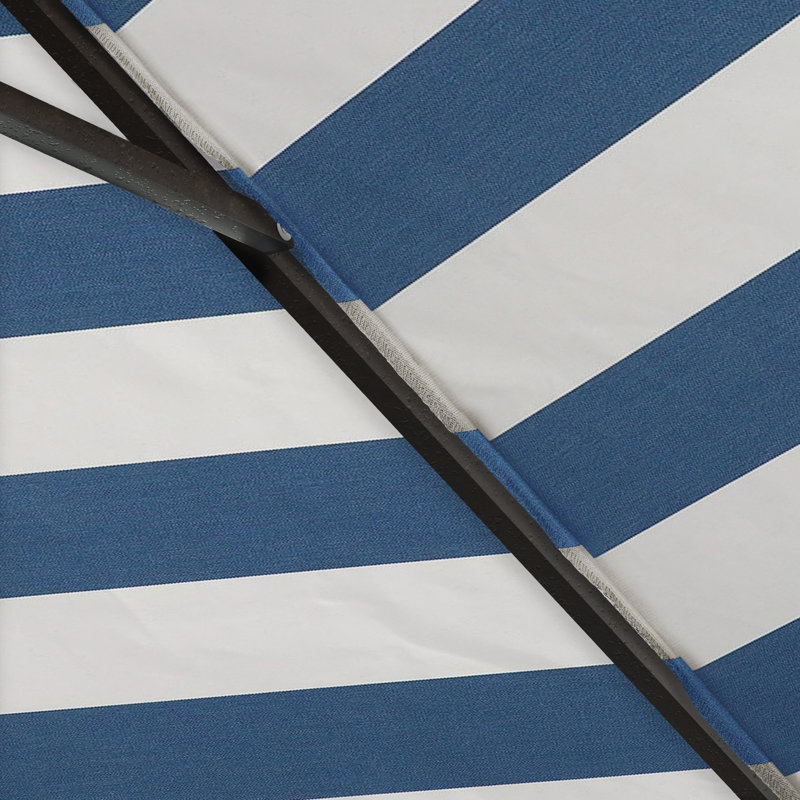 Parasol de marché de 132 po Jepsen, Sunbrella® régate Cabana
