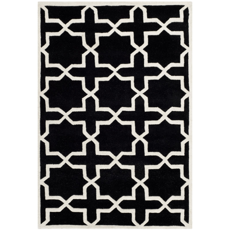 Chatham Hand Tufted Wool Geometric Rug, Rectangle 3' x 5'