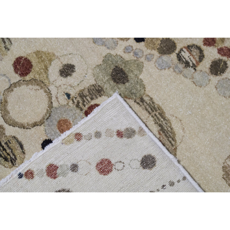 Brookhaven Abstract Area Rug in Ivory