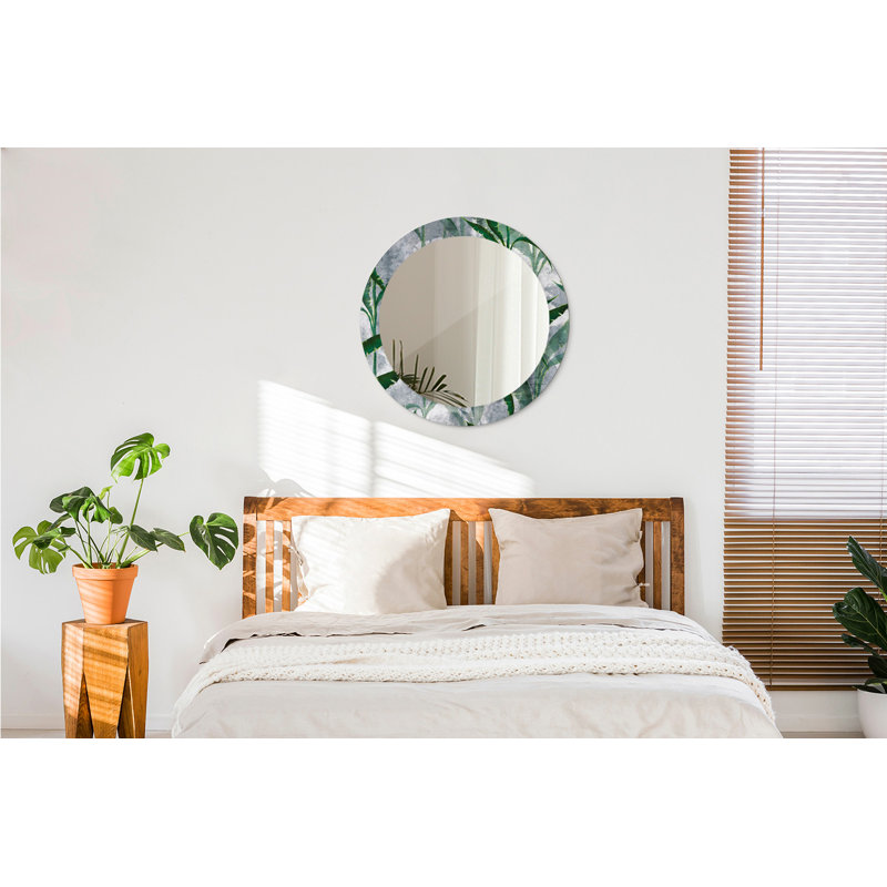 Huldar Glass Flat Wall Mirror