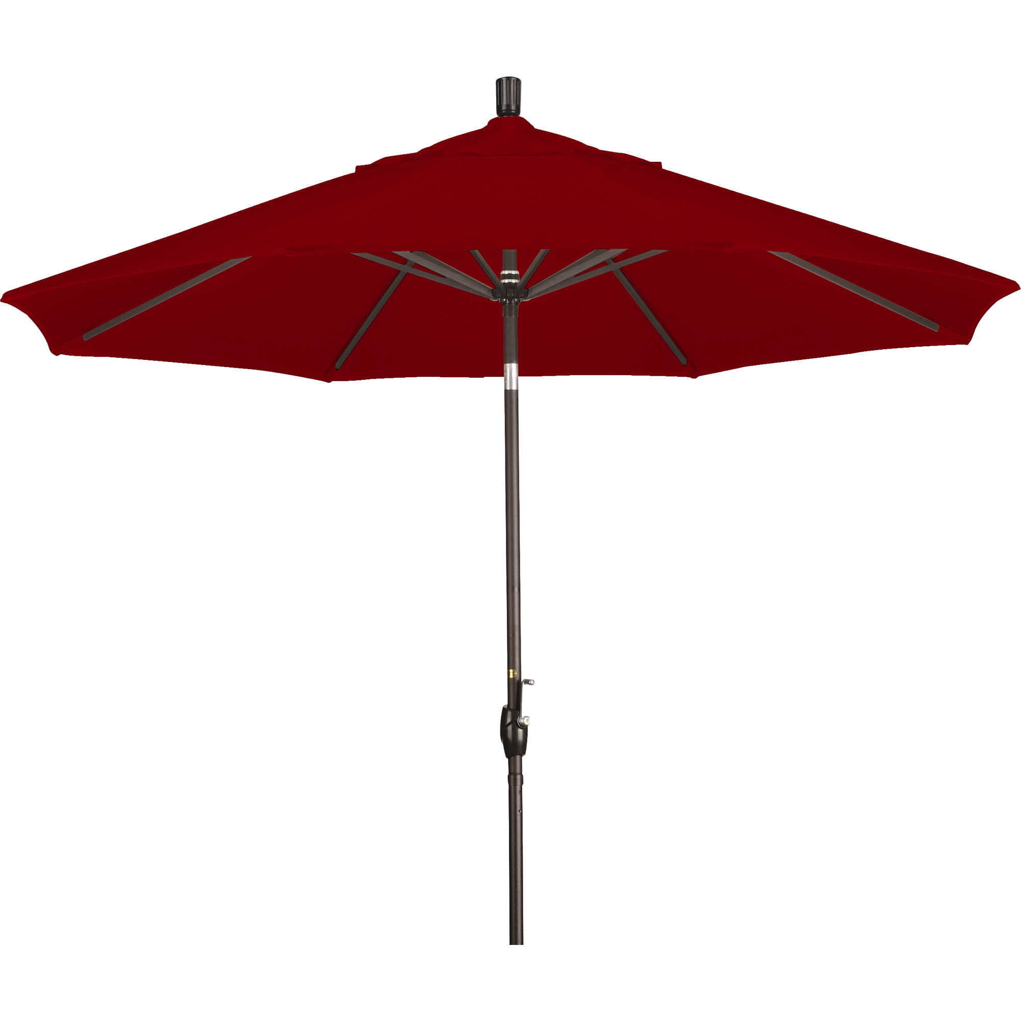 Iuka 108'' Outdoor Umbrella, Canvas Terracotta Sunbrella® Canvas