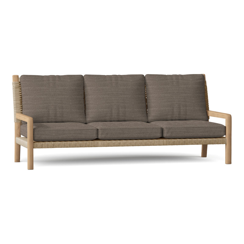 Hudson Outdoor 3 - Seat Patio Sofa, Natural Cord, Perigold Ishi Chai